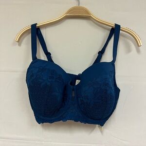 NEW BARE NECESSITIES Bare T shirt bra floral lace size: 34DDD